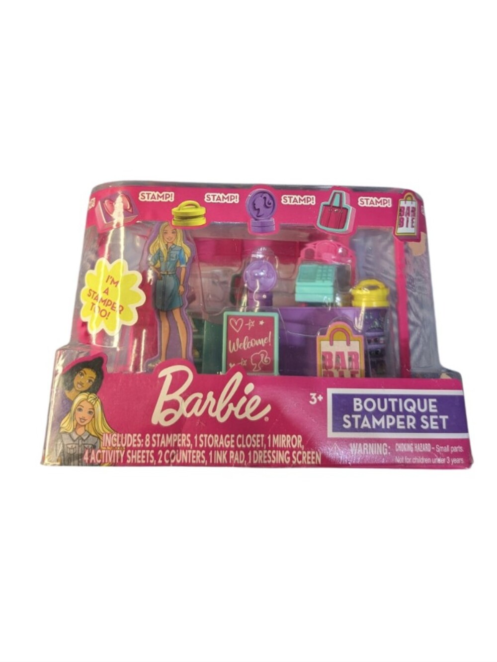 Barbie Boutique Stamper Set - New In Box